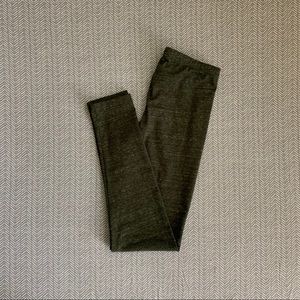 Old Navy green jersey knit leggings